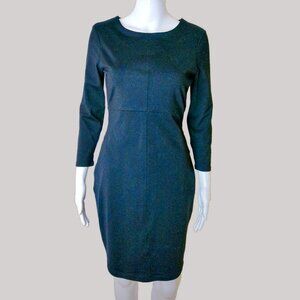 David Lerner New York Bodycon Long Sleeve Mini Black Dress